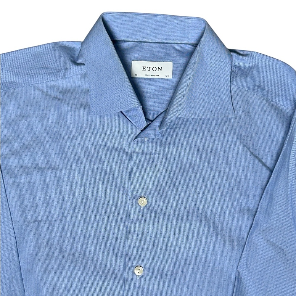 Eton Contemporary Unique Weave Pattern Casual But… - image 4